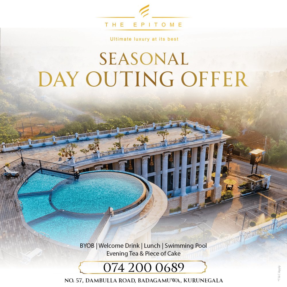 The Epitome Day Out Packages Offer