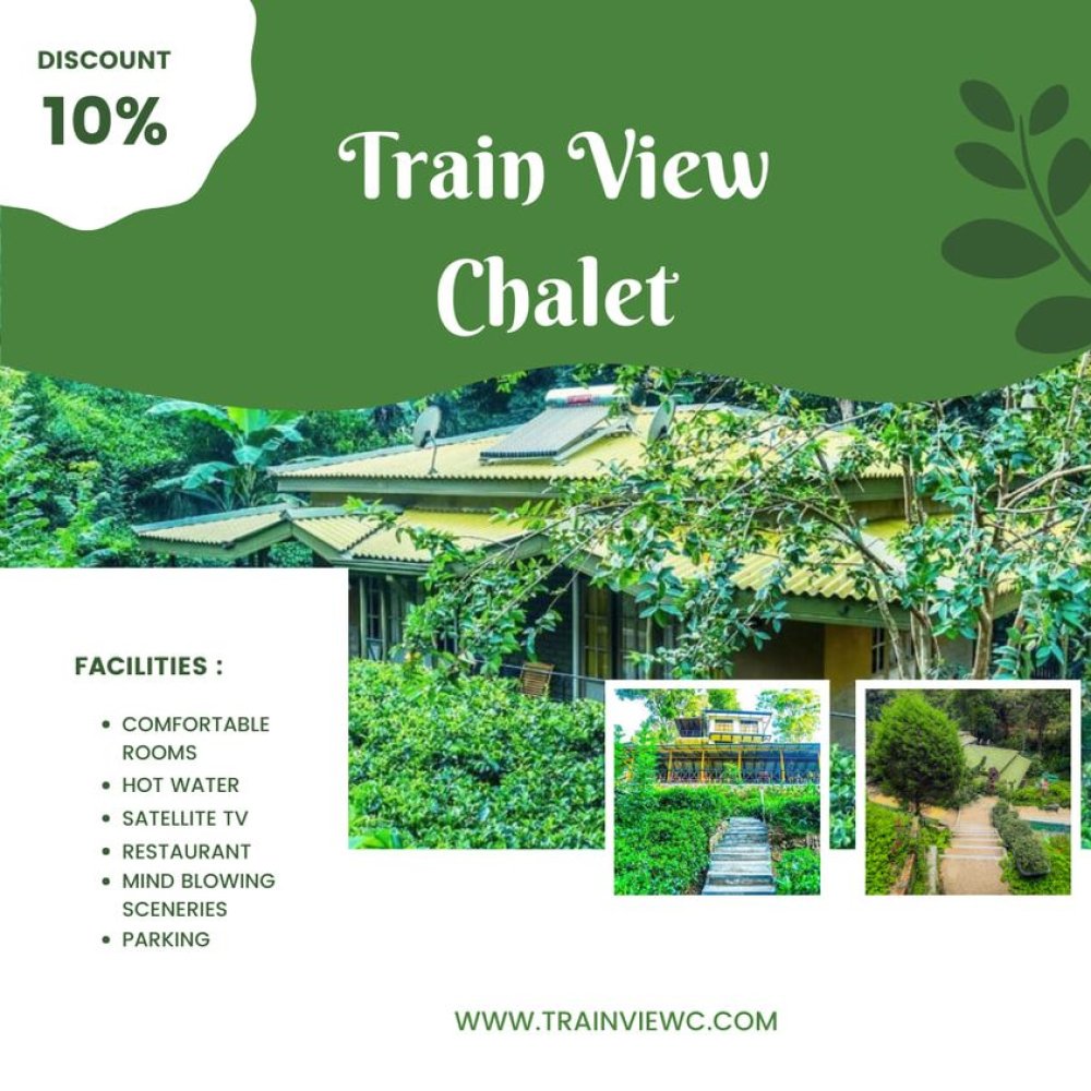 Train View Chalet Accommodation Offer