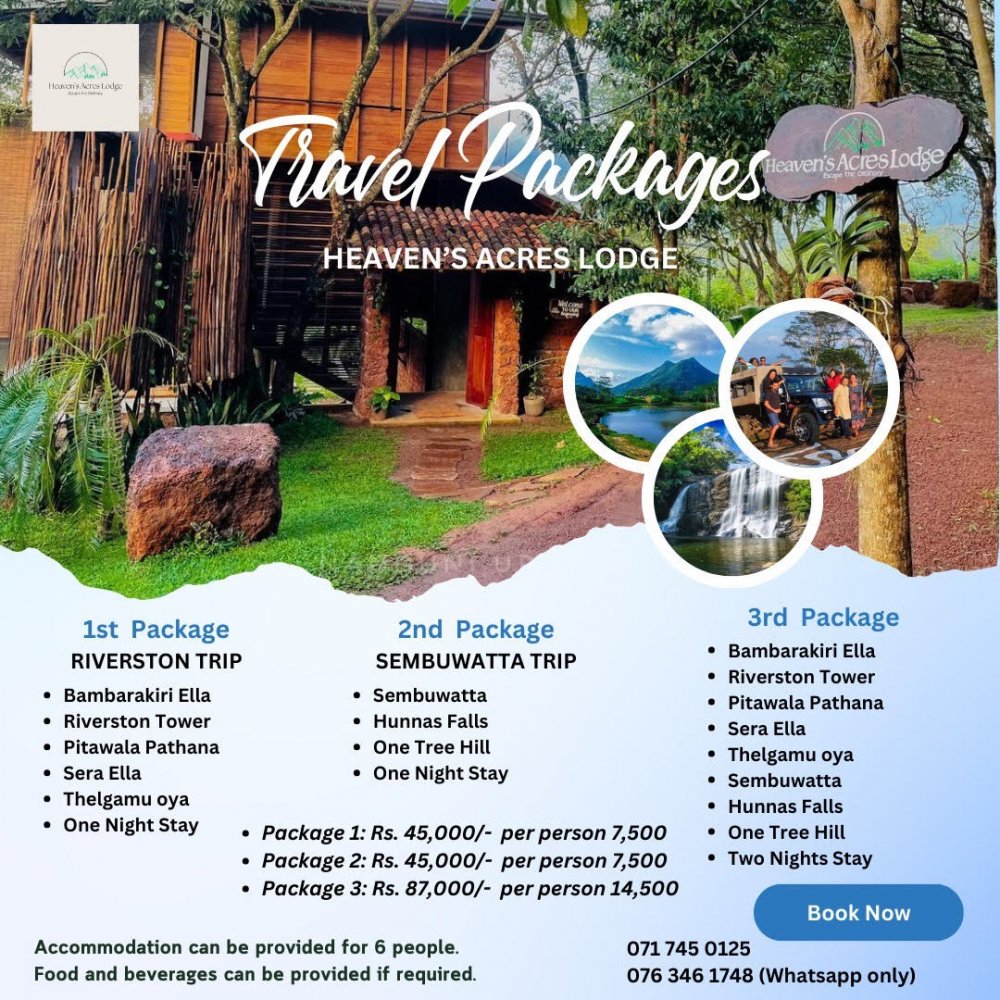 Heaven's Acres Lodge  Accommodation Offer