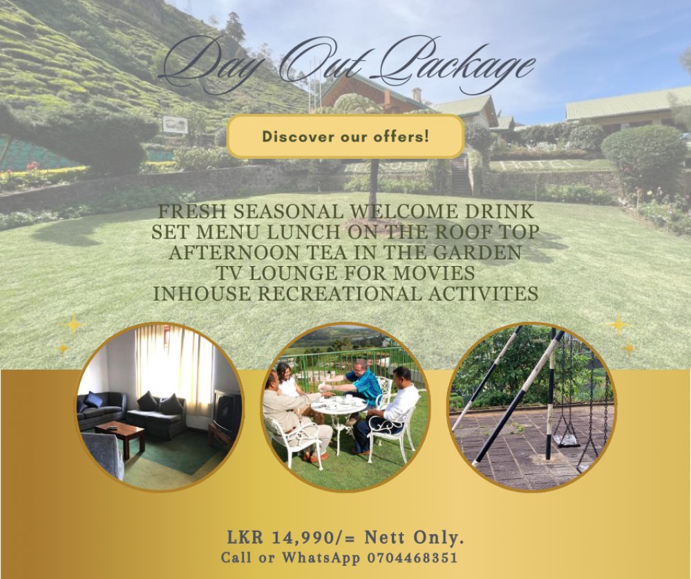 Tea Bush Hotel Couple Day Outing Places Offer
