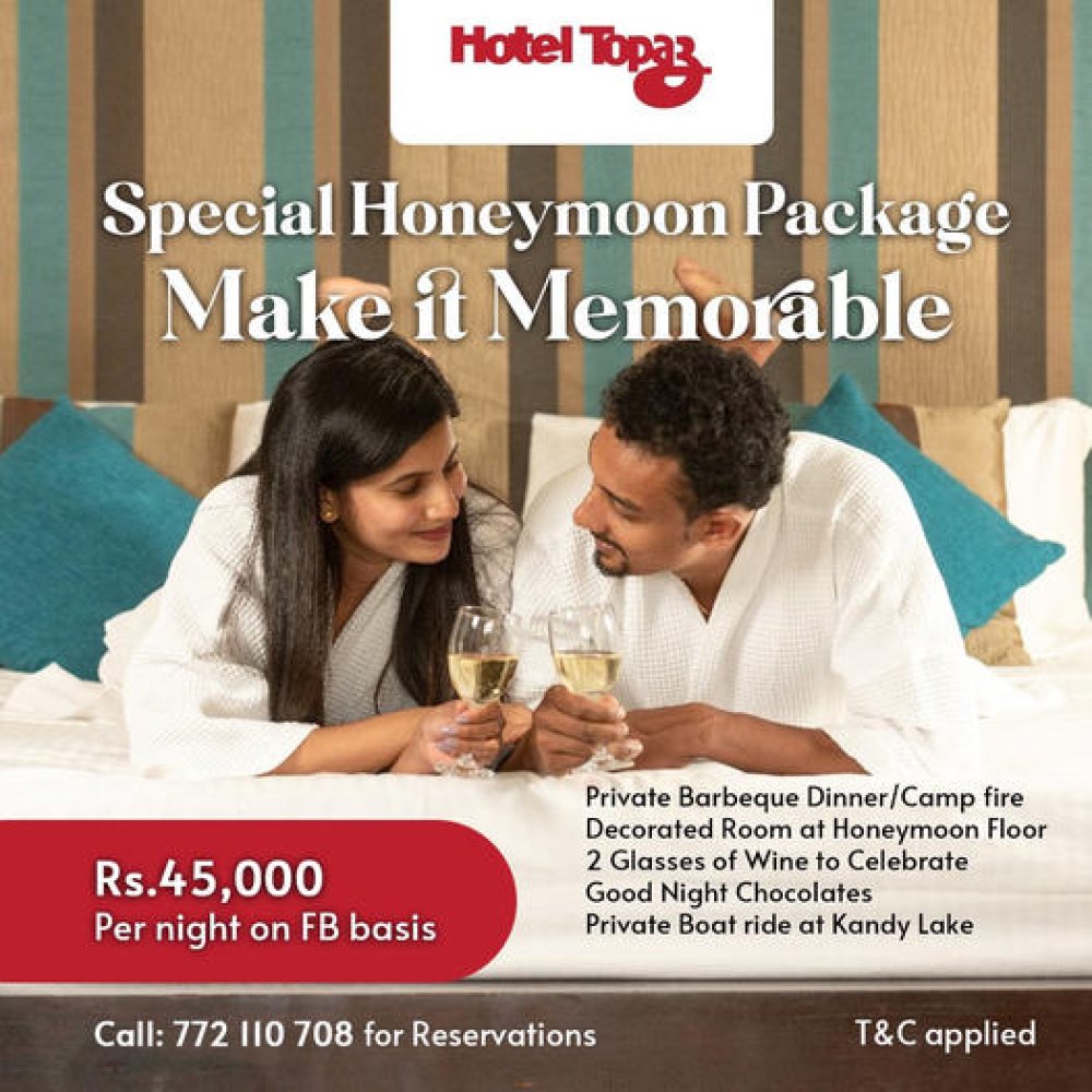 Hotel Topaz Honeymoon Packages Offer