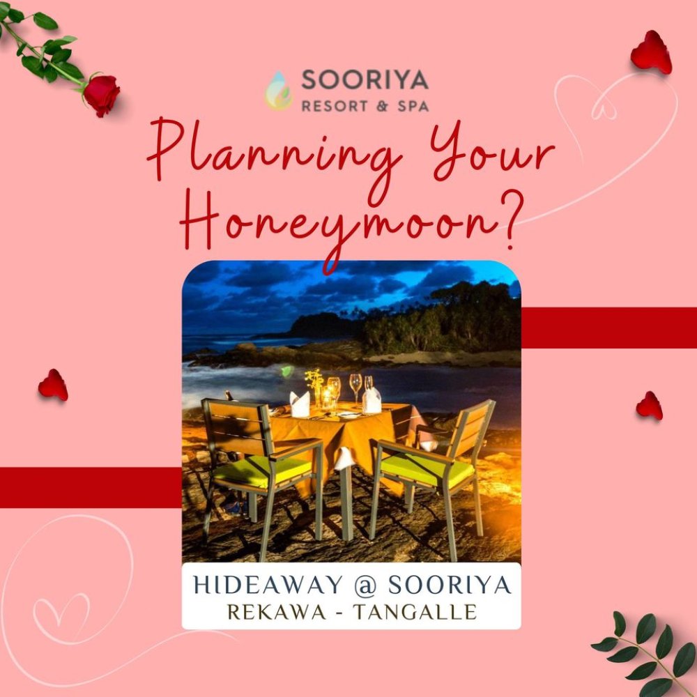 Sooriya Resort & Spa Honeymoon Packages Offer