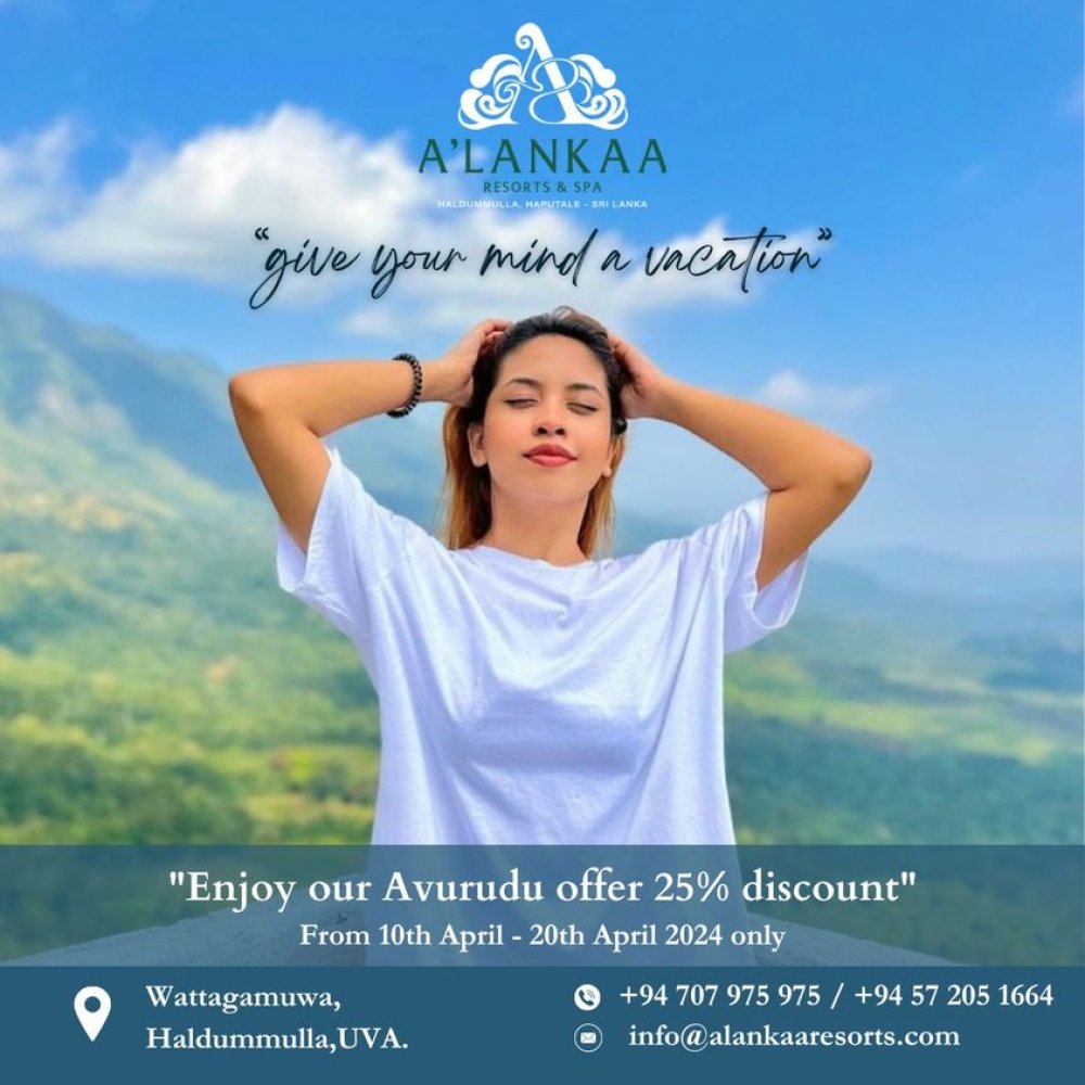 A'Lankaa Resorts Accommodation Offer