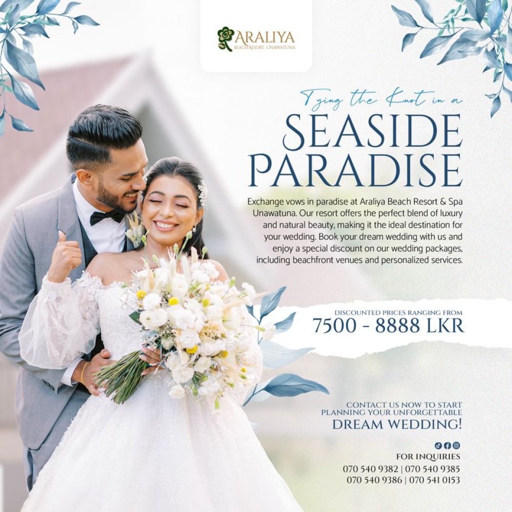 Araliya Beach Resort & Spa - Unawatuna Banquet Hall Offer