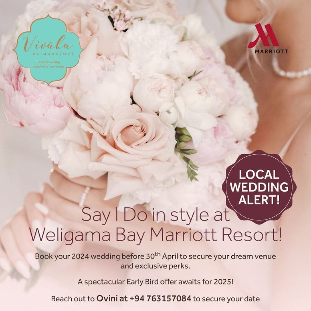 Weligama Bay Marriott Resort & Spa Banquet Hall Offer