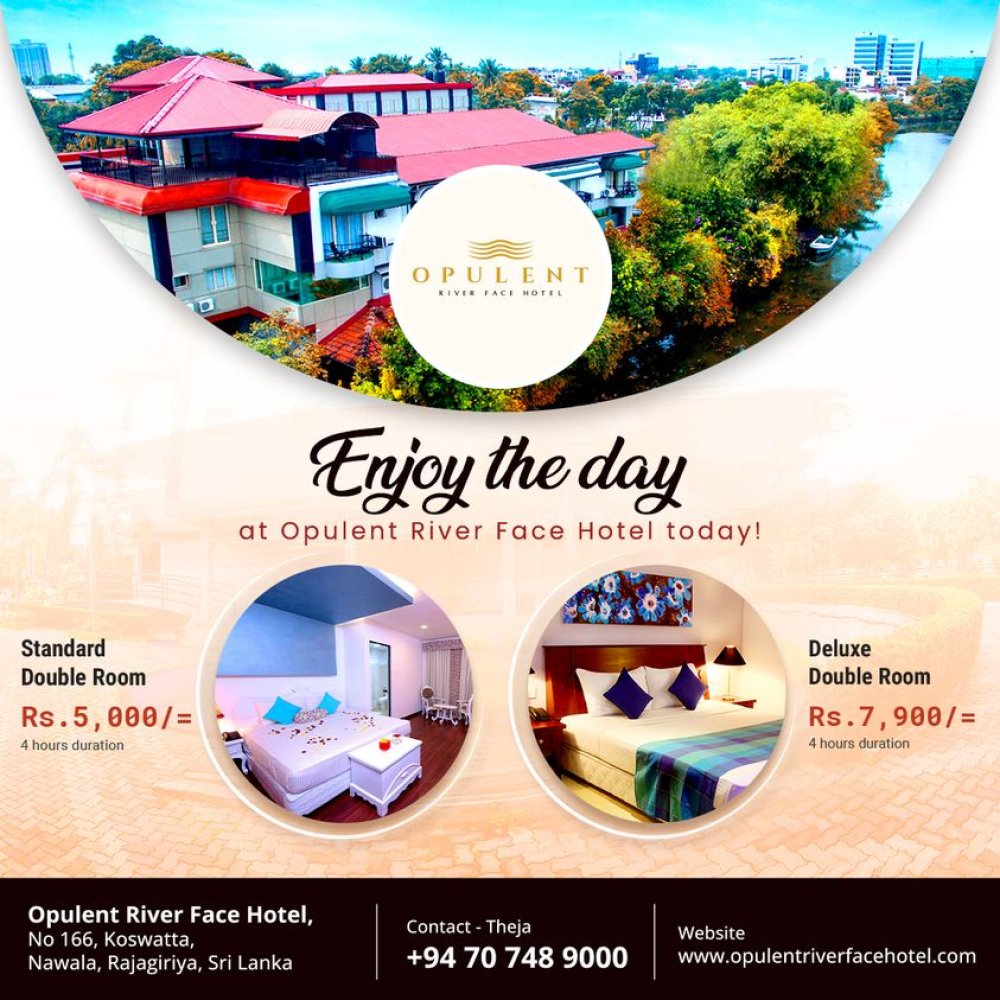 Opulent River Face Hotel Accommodation Offer