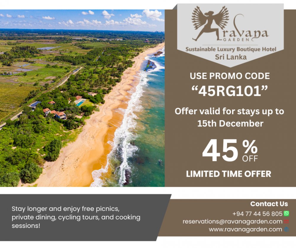 Ravana Garden Accommodation Offer
