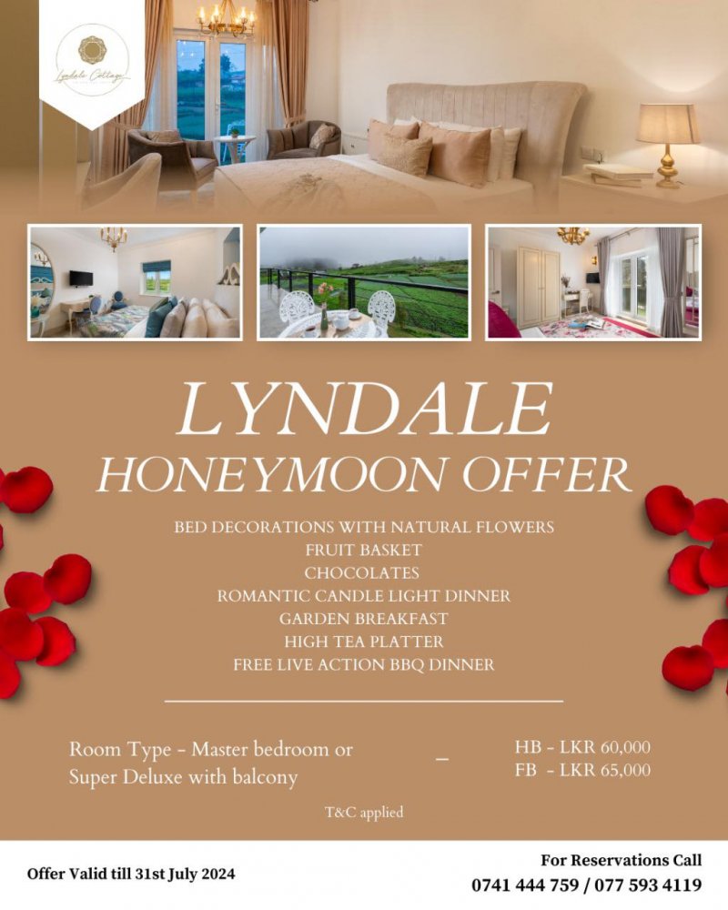 Lyndale Cottage Honeymoon Packages Offer