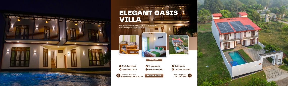 Villa Elegant Oasis  Background image
