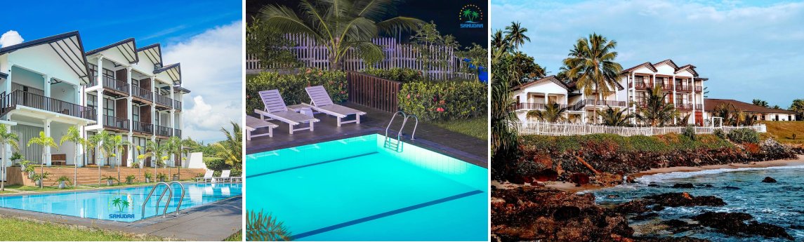 Samudra Beach Resort, Tangalle Background image