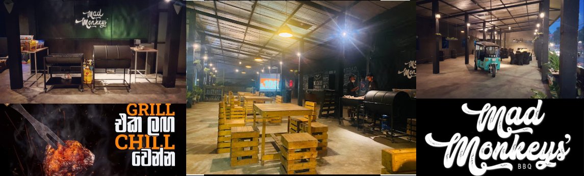 Mad Monkeys' BBQ Background image
