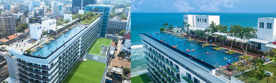 Marino Beach Colombo Background image