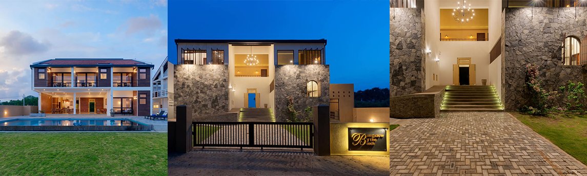 Bungalow By the Beach Background image