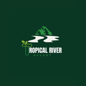 Tropical River Resort   logo