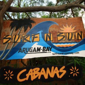 SURF N SUN- Arugam Bay logo