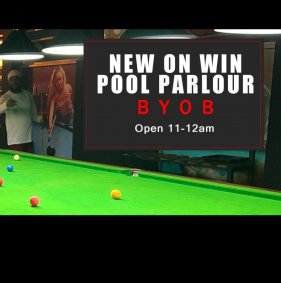 New On Win Pool Parlour & BYOB logo