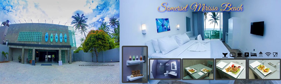 Somerset Mirissa Beach Background image