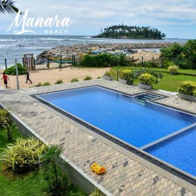 Manara beach beruwela logo